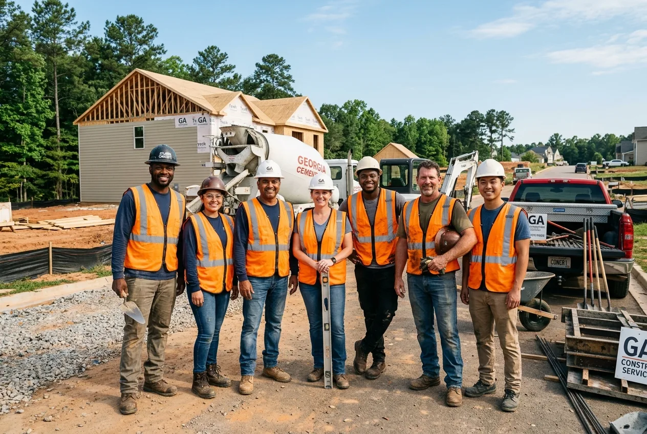 Dallas Concrete professional team serving Paulding County, GA