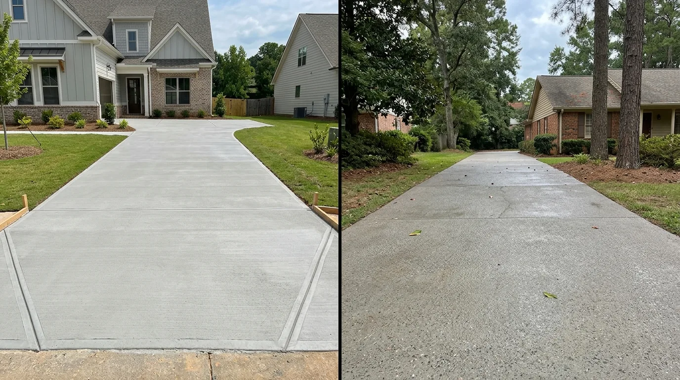 Stamped vs Regular Concrete in Paulding County, GA